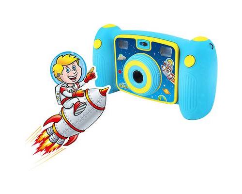 Easypix Appareil photo Kiddypix Galaxy 5 Mio. Pixel brillant bleue Full HD Video