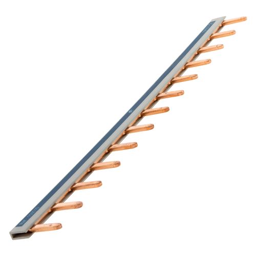 Zenitech Noir/Blanc - Peigne De Raccordement Universel 13 Modules - Acier - Image 1