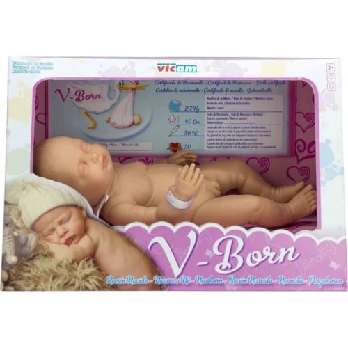 Poupée Nouveau-né Garçon - 40 cm
