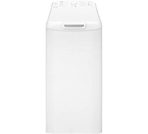 Vedette Lave-Linge Top 6 Kg - Essorage 1200 Trs - D (A++) - Elec.Led - Départ Différé 3-6-9-12H - 9 Programmes Dont "Hygiène"- 4 Options Dont "Repassage Facile Et Favori" - Poignée Blanche - 79 Db(A) (Classe C)