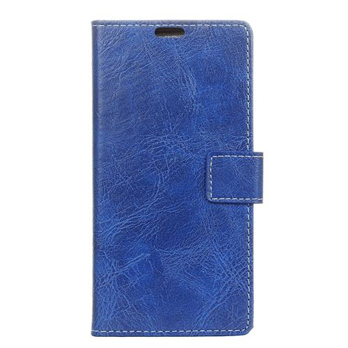 Etui en PU antique bleu pour votre Huawei Honor 10 Lite/P Smart (2019)