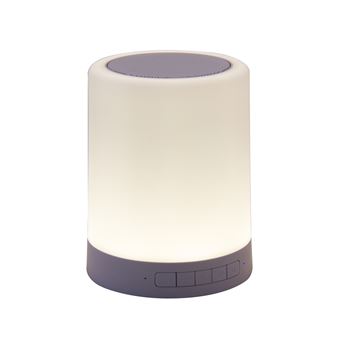 Mini enceinte Bluetooth Réveil LED haut-parleur de carte