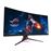 ASUS ROG SWIFT PG35VQ - LED-monitor - gebogen - 35" - 3440 x 1440 UWQHD - VA - 1000 cd/m² - 2500:1 - 4 ms - HDMI, DisplayPort - titanium pantser, plasmakoper_0