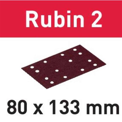 Abrasifs Rubin 2 Stf 80X133Mm P100 Ru2/50 - Festool - 499049