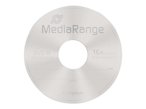 MEDIARANGE  - 50 x DVD-R - 4.7 Go (120 minutes) 16x - spindle