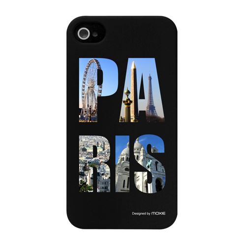 Coque cityart paris by moxie pour iphone 4 et 4s