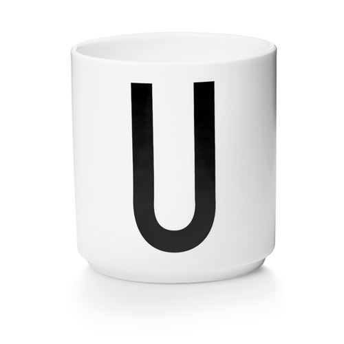 Tasse blanche U