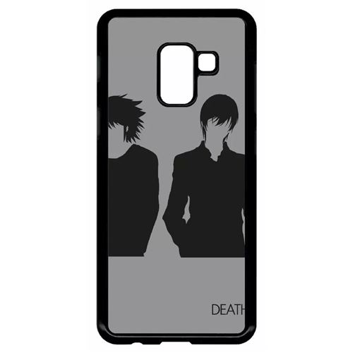 Coque My-Kase pour Galaxy A8 (2018) - death note - Plastique Noir