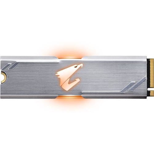 AORUS RGB - SSD - 256 GB - intern - M.2 2280 - PCIe 3.0 x4 (NVMe)