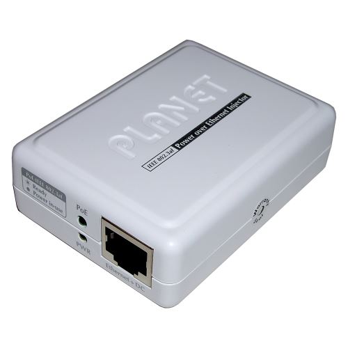 IEEE 802.3af Power over Ethernet Gigabit (injecteur PoE)