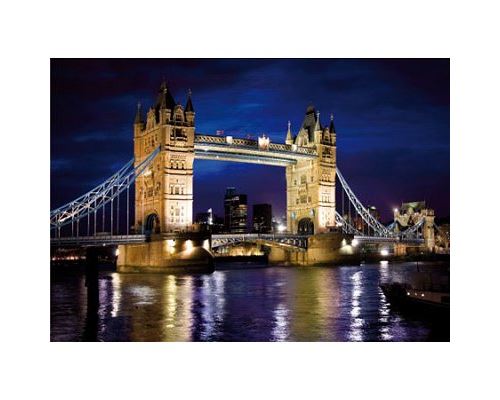 DToys - Puzzle 1000 pièces - Découverte de l'Europe : Tower Bridge, Londres