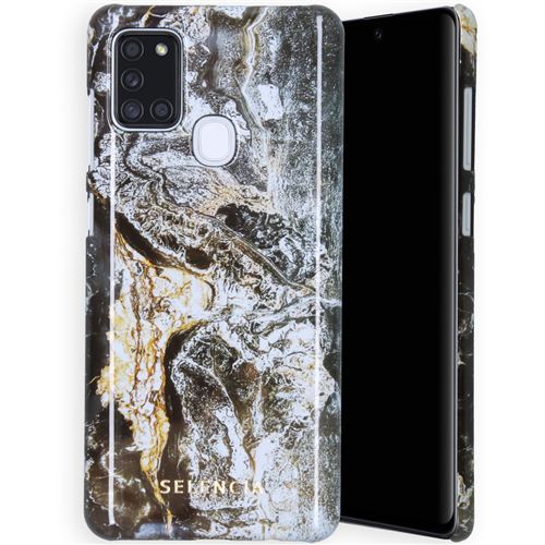 Coque pour Samsung Galaxy A21s Selencia Quartz Black/Noir