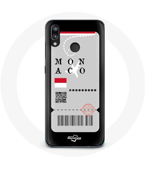 Coque pour Huawei P20 Lite Billet d'avion Monaco Maniacase