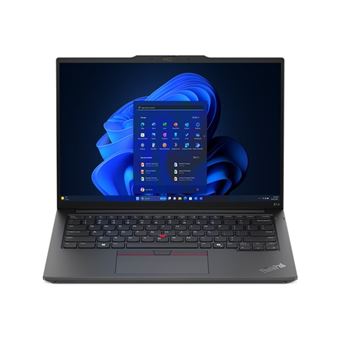 Lenovo ThinkPad E14 Gen 6 21M7 - Conception de charnière à 180 degrés - Intel Core Ultra 7 - 155H / jusqu'à 4.8 GHz - Win 11 Pro - Intel Arc Graphics - 16 Go RAM - 1 To SSD TCG Opal Encryption 2, NVMe - 14" IPS 1920 x 1200 - Gigabit Ethernet - Wi-Fi 6