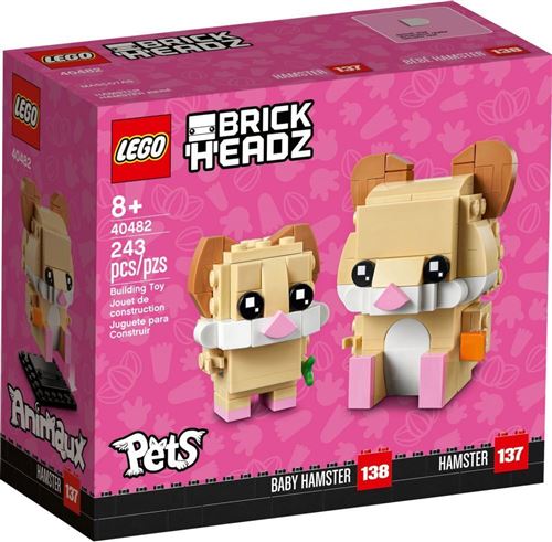 Acheter LEGO® 40482 Brickheadz™ Le hamster État correct - 46,92 € LEGO® 40482 Brickheadz™ Le hamster État correct - N/A reconditionné disponible sur Fnac