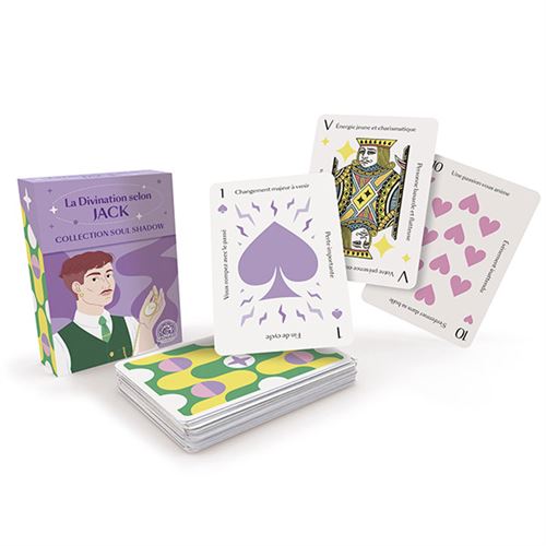 Jeu De Cartes Divinatoires - La Divination Selon Jack - Hyena - 55 Cartes