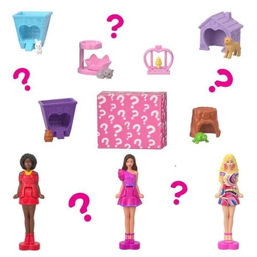 Boîte De Rangement Et Tapis De Jeu Barbie Villa De Rêve - Se Transforme En Maison De Poupée, 3 Ans Et Plus