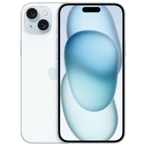 Apple iPhone 15 Plus 6,7"" 256 Go bleu Reconditionné avec batterie neuve État correct - N/A reconditionné disponible sur Fnac