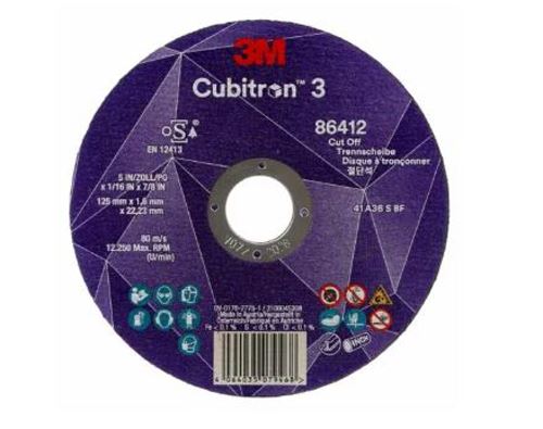 3M Cutting disc Cubitron 3 125x1,0mm 86647