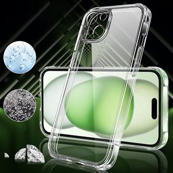 Kit pour iPhone 15 Plus, 3 pièces Protecteur d'écran en verre