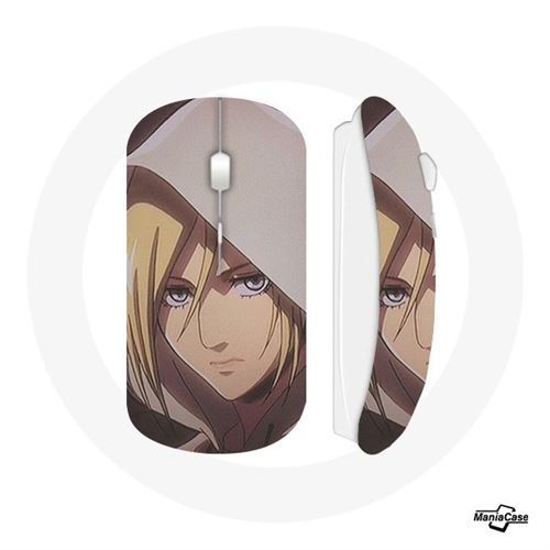 Souris Sans Fil Annie Leonhart Attack on Titan Manga Maniacase