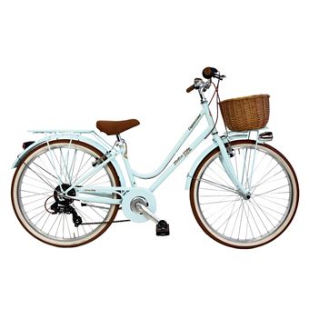 Vélo de ville Dolce Vita by Canellini CAPPUCCINO 26" avec panier - Bleu clair - 1