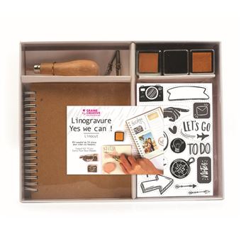 Kit Graine Créative linogravure de 10 pièces