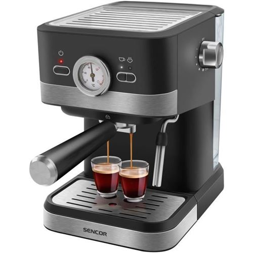 Non Communiqué Noir Machine A Expresso - Sencor - Ses 1721Bk - 1050 W - 20 Bars