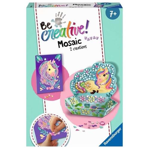 Mosaique Licorne - A partir de 7 ans