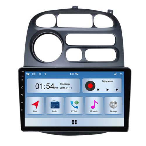 Autoradio RoverOne® Bluetooth CarPlay 2 Din 6Go RAM 128Go ROM pour Hyundai H1 Starex 1997-2007