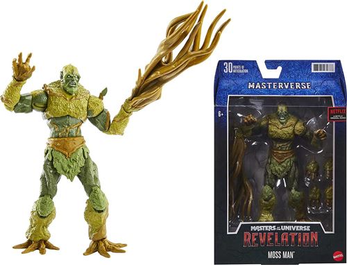 Maîtres de l’Univers Masterverse Revelation - GYV11 - Figurine articulée de combat 18 cm - Moss Man / Moussor