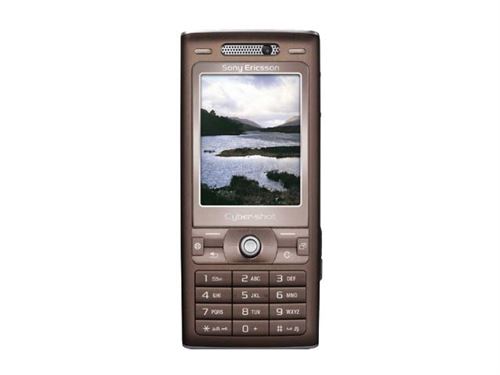 Sony Ericsson K800i Cyber-shot - 3G téléphone de service - MS Micro M2 slot - Écran LCD - 240 x 320 pixels - rear camera 3,2 MP - brun élégant
