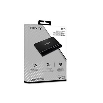 PNY CS900 - SSD - 1 To - interne - 2.5" - SATA 6Gb/s