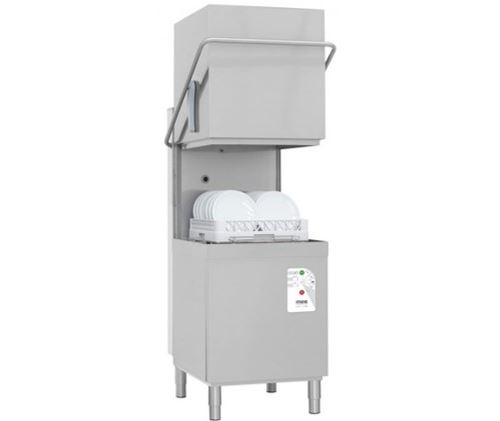  Lave Vaisselle &agrave; Capot Electronique TE100 avec Doseur de Produit de Rin&ccedil;age et de Lavage et Pompe de Vidange 8500 w MEC 