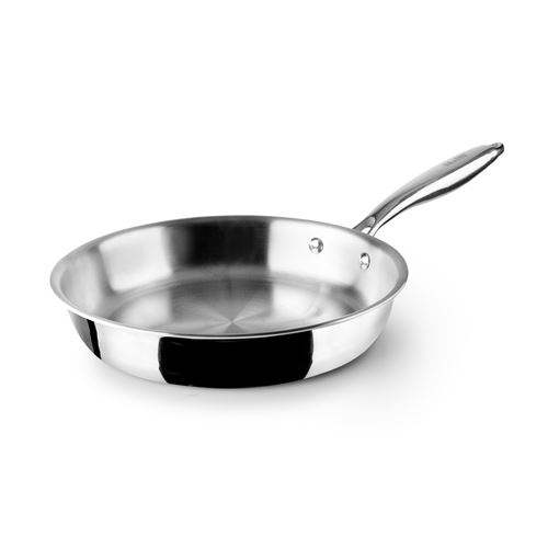 Sarten Acero inoxidable, IBILI tricapa triply Natural, 30 cms, Apto para induccion, sin antiadherente cocina sana