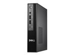 Dell Pro Micro Plus QBM1250 - Micro Core Ultra 7 265 / jusqu'à 5.3 GHz - RAM 16 Go - SSD 512 Go - NVMe, TLC - Intel Graphics - Gigabit Ethernet, Bluetooth, IEEE 802.11ax (Wi-Fi 6E) - Win 11 Pro - moniteur : aucun - clavier : Allemand - noir - BTS - avec