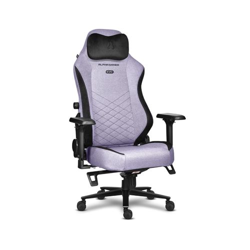 Alpha Gamer Alegra Evo Si&egrave;ge De Jeu Universel Si&egrave;ge Rembourr&eacute; Violet