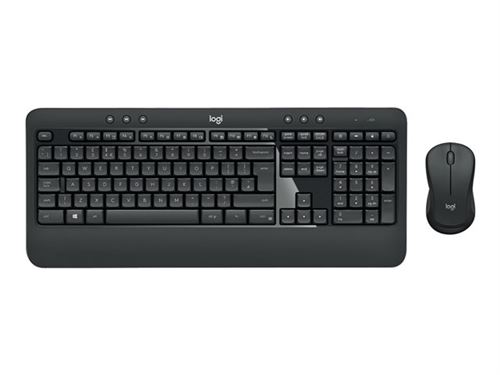 Logitech MK540 Advanced - Toetsenbord en muis set - draadloos - 2.4 GHz - Russisch