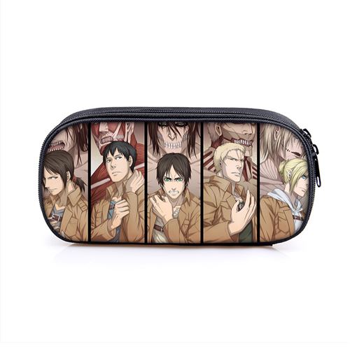 Trousse - Attack on Titan -Un compartiment- Multicolore (21.5x10x5.5cm) #21