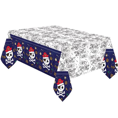 nappe papier pirates chasse aux trésors 120x180cm - 9909914 AMSCAN