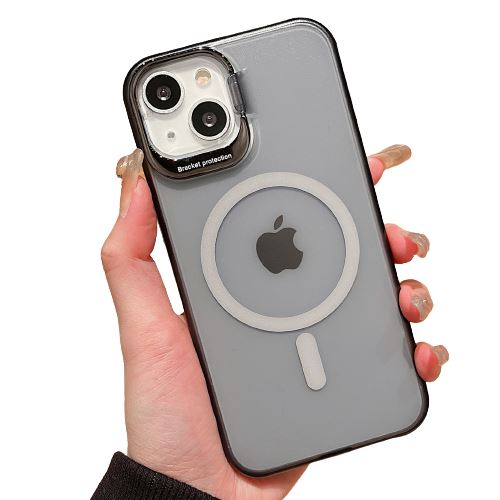 Coque Pour iPhone 13 Frusde Magnétique Etui avec Charge Sans Fil-Noir