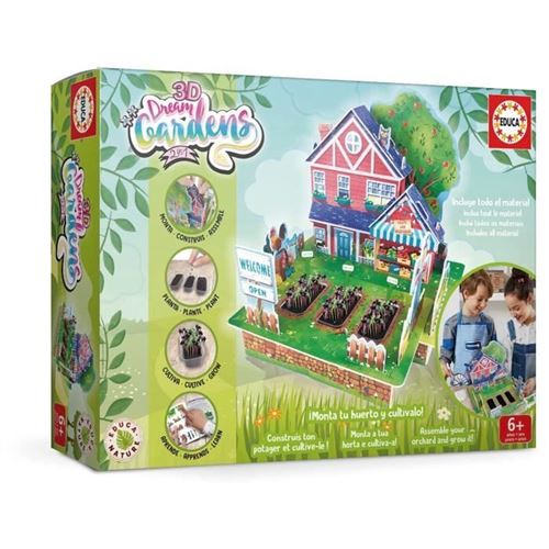 Potager 3D Dream Gardens 2 En 1 Pour Enfants