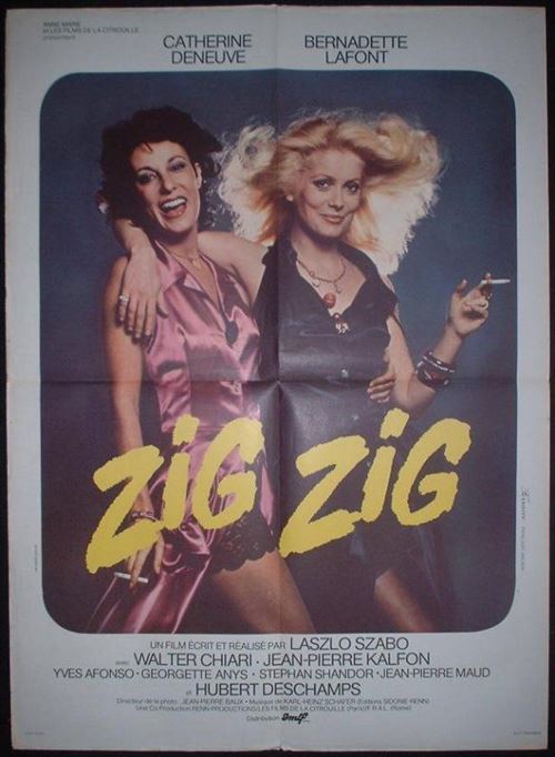 Acheter Affiche de Cinéma Originale - ZIG ZIG - 1975 - Catherine Deneuve - 60x80cm État correct - 39,99 € Affiche de Cinéma Originale - ZIG ZIG - 1975 - Catherine Deneuve - 60x80cm État correct - N/A reconditionné disponible sur Fnac