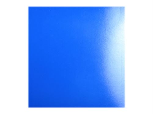 Couverture Reliure Carte Lustr&eacute;e Chromolux Bleu A4 270g