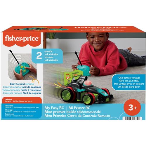 Fisher-Price Fisher-Price-Mon Premier Bolide Télécommandé-Jouet télécommandé, 3+
