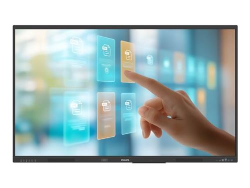 Philips 65BDL4252E - Classe de diagonale 65" E-Line écran LCD rétro-éclairé par LED - signalétique numérique interactive - avec écran tactile (multi-touches) - Android - 4K UHD (2160p) 3840 x 2160