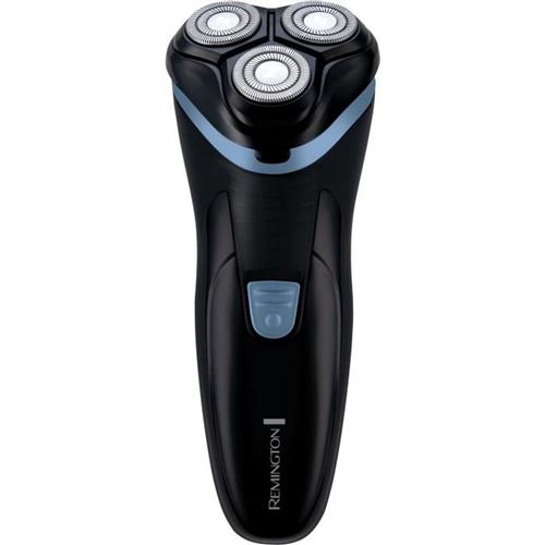 Non Communiqué Femme Noir Et Bleu Rasoir Rotatif Sans Fil Remington R1000 3 Têtes Dual Track Trimmer Led