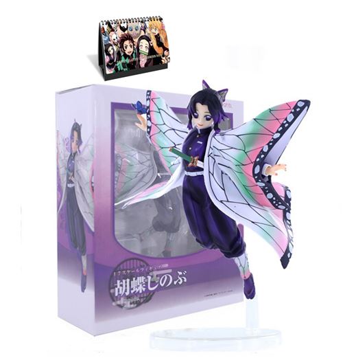 Figurine Demon Slayer Kochou Shinobu 20 cm avec Calendrier Demon Slayer 2022 en français
