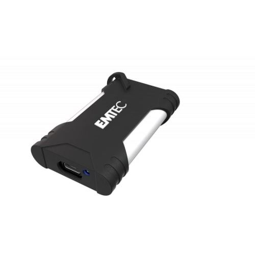 SSD Externe Emtec X210 Elite ECSSD500GX210G 500Go SSD 3D NAND Flash USB-C 3.2 Gen 2 Noir