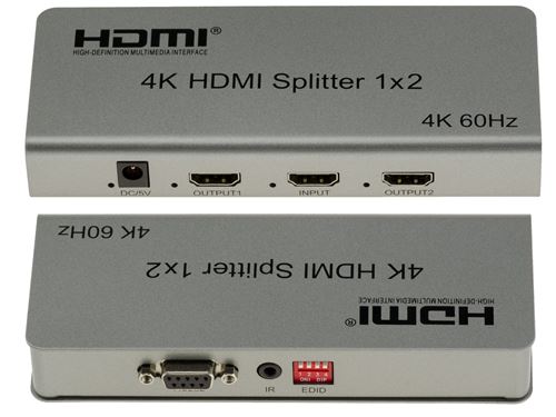 KALEA-INFORMATIQUE Boitier de répartition vidéo alimenté HDMI 2.0b
